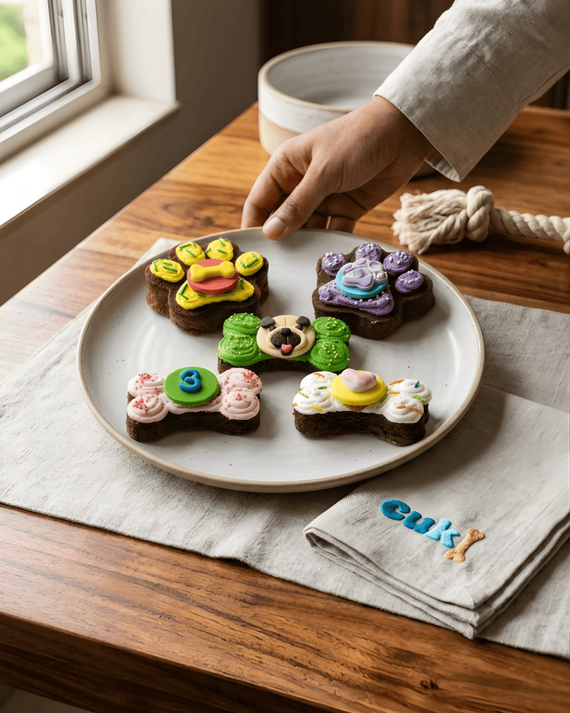5 Pupcakes (2 Paws & 3 Bones)